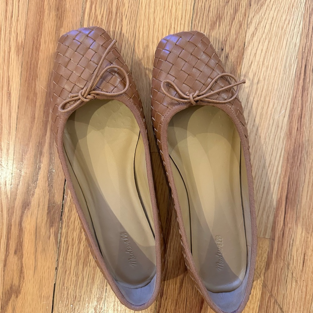 Madewell Woven Ballet Flats